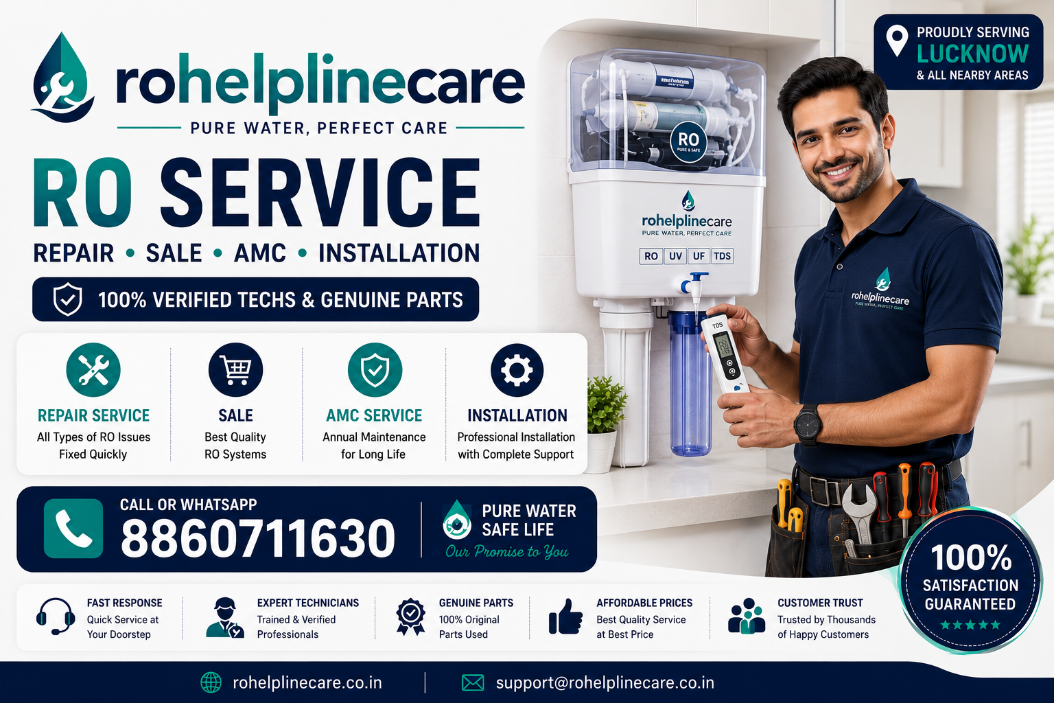 Authorized RO Service Center Lucknow